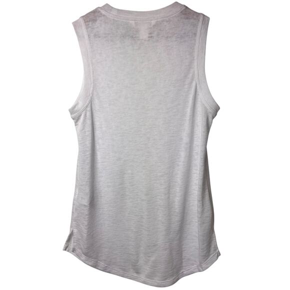ATHLETA WHITE XS WOMEN SLEEVELESS TANK PRE-OWNED - Picture 2 of 4